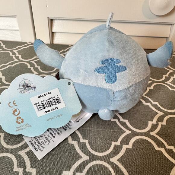 NWT Disney Stitch Ufufy Mini Plush Stuffed Animal Apple Blossom Christmas Gift - Picture 5 of 7